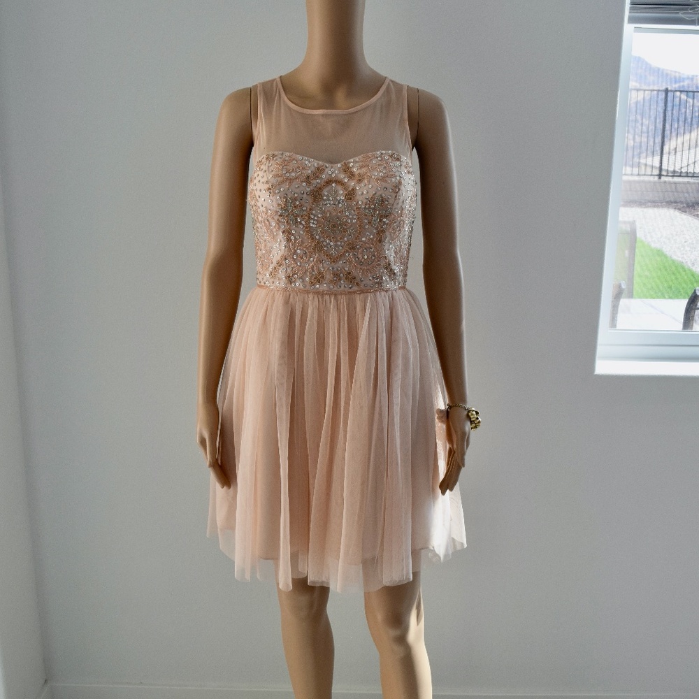 Aqua Pink Dress